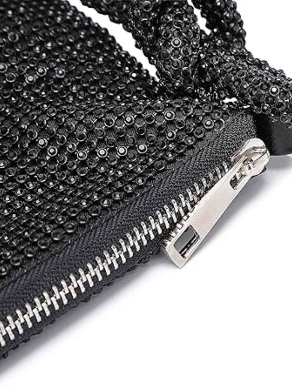 Sparkly Rhinestone Evening Clutch – Women’s Small Dressy Purse for Party & Night - Picture 6 of 7